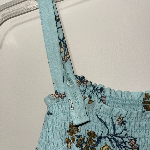 NWT AS U WISH Mint Floral Off the Shoulder Dress - Picture 4 of 8